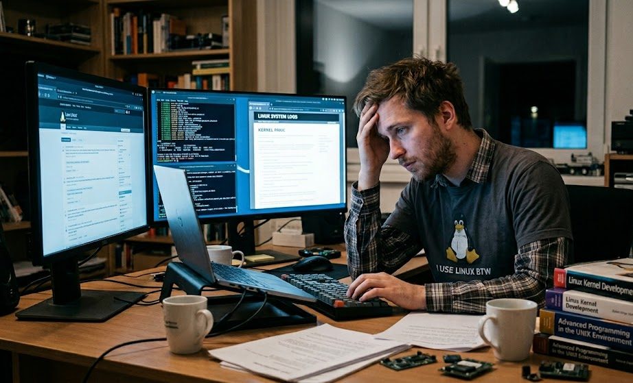 problemy linuxa